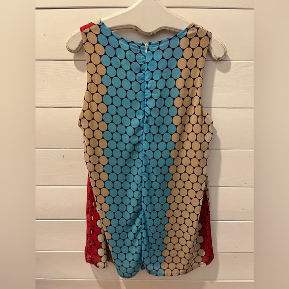 LAVENA Multicolor Polka Dot Sleeveless Tunic – XL - Picture 8 of 8